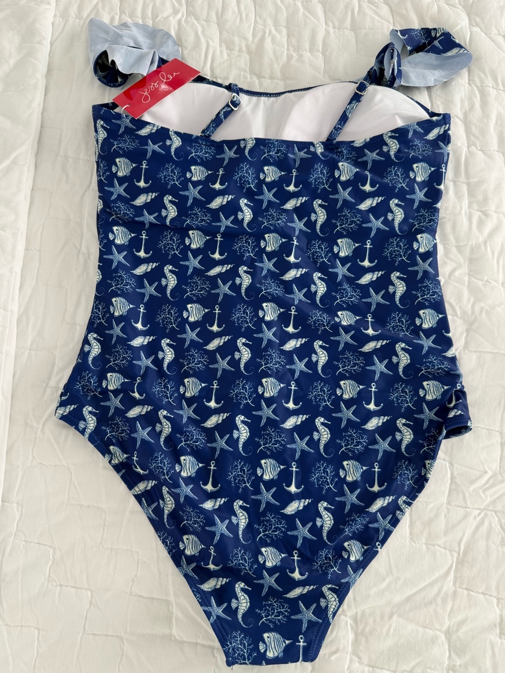 NWT Jess Lea One Piece Swimsuit Size Large - Picture 4 of 8